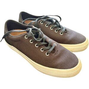 Arbor Collective Legacy Canvas/Suede Low Sneakers - Black - 8